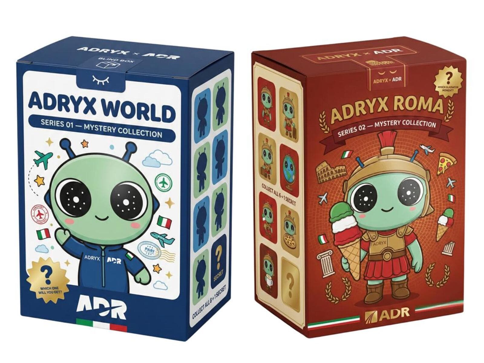 Aeroporti di Roma Adryx blind box retail products